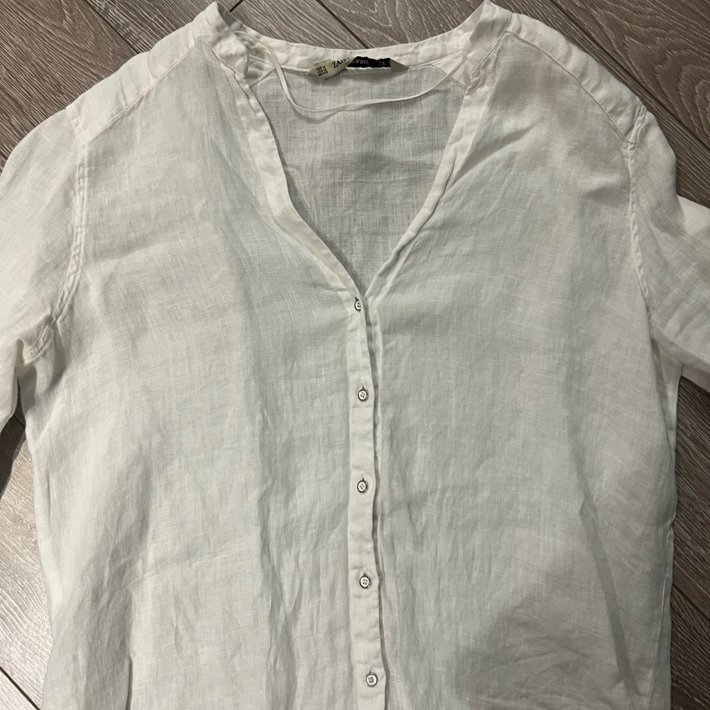100% Lin blouse - Picture 2 of 3